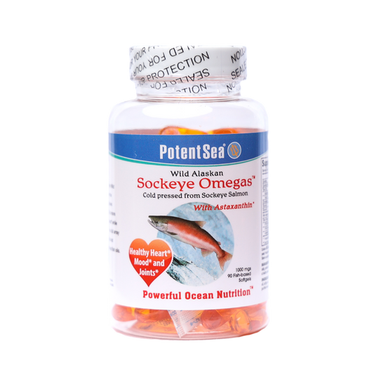 Sockeye Omegas Salmon Fish Oil