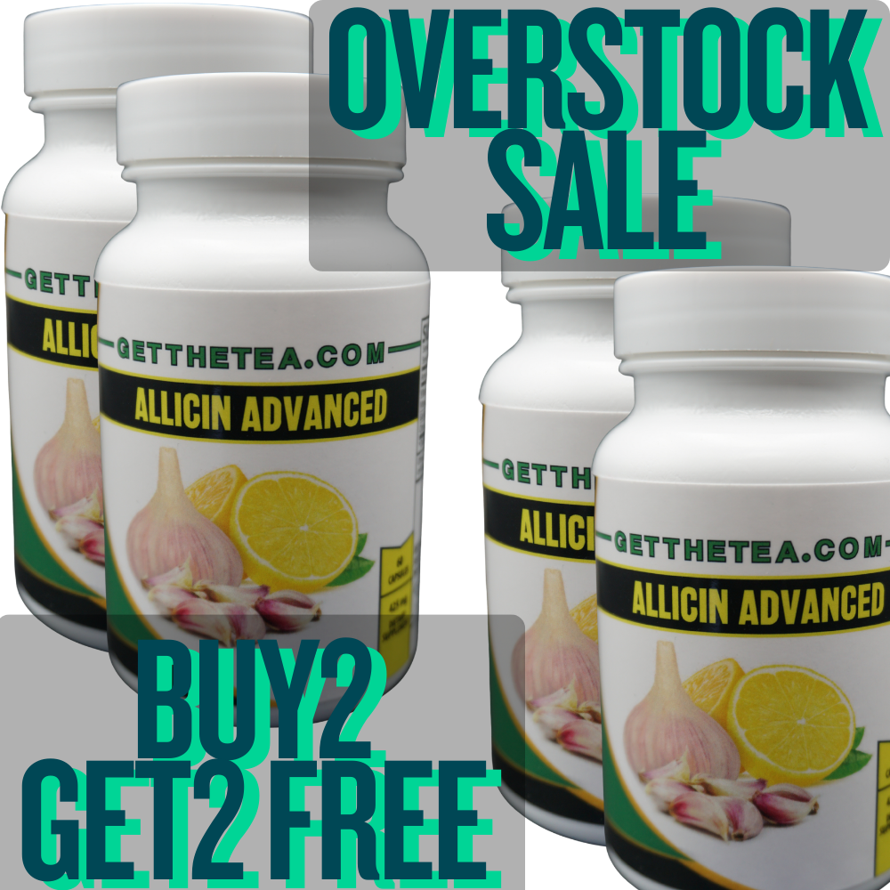 Allicin Advanced BUY2 GET2 FREE Overstock Deal (4 bottles for $90)