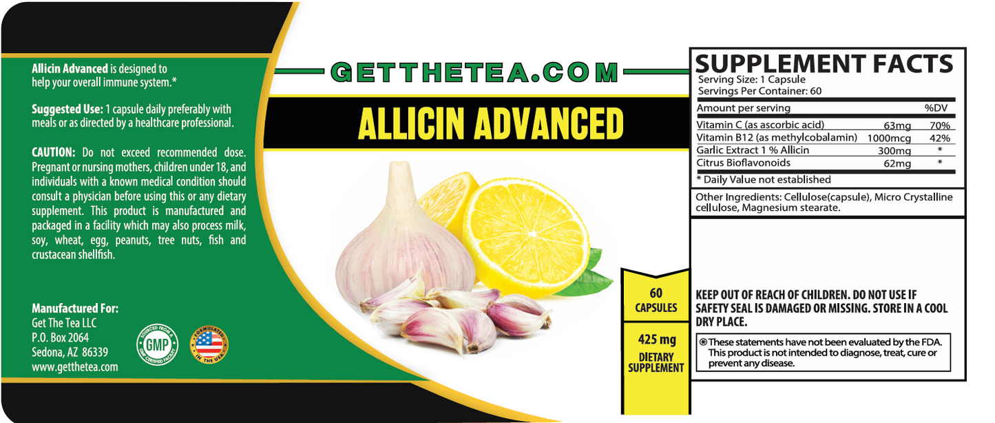 Allicin Advanced 60 Day Supply