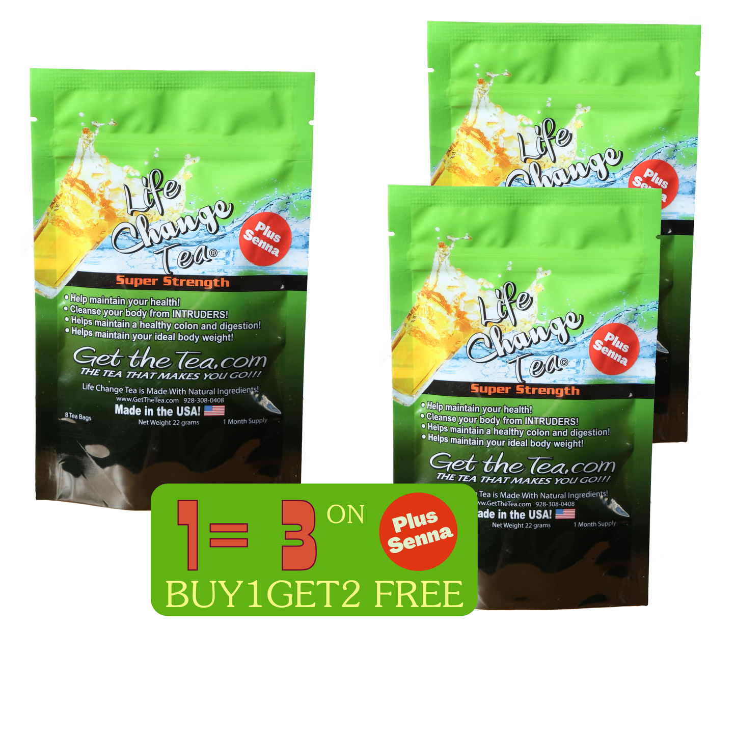 Life Change Super Tea with SENNA (Buy1 Get2 FREE)