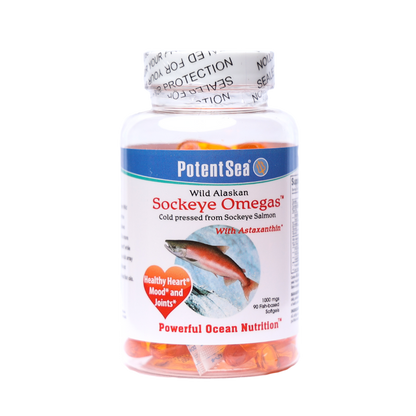 Sockeye Omegas Salmon Fish Oil